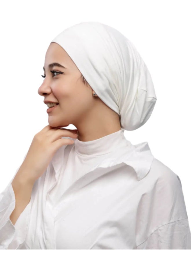 Syrian Hijab Bonnet with a Soft Cotton Touch - Multicolor - Image 2